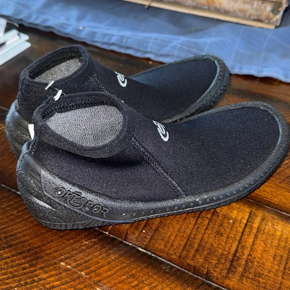 Okespor Aquakid Kids Black Water Shoes style 7040 eur 35/36 US 3.5-4.5